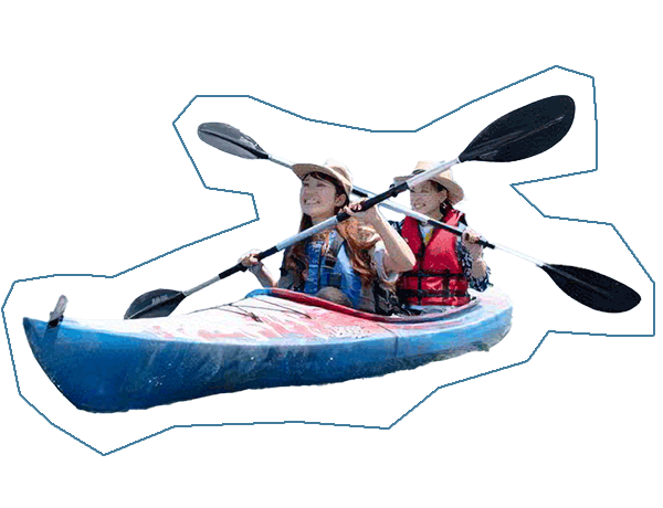 SUPをするひと